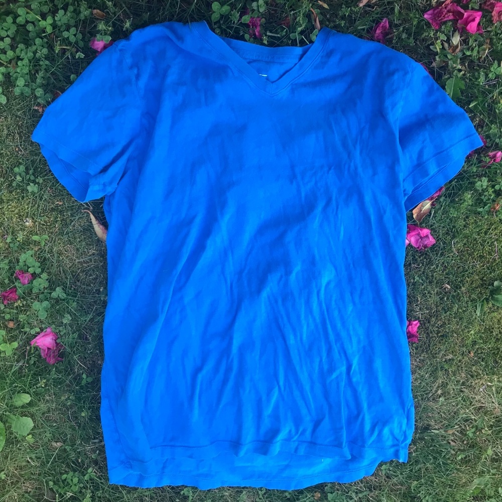 3/$12 ! LOT OF 2 red and blue gap basic tee shirts